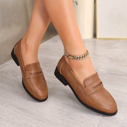 Cuirava™ – Mocassin Femme en Cuir Élégant et Confortable à Enfiler