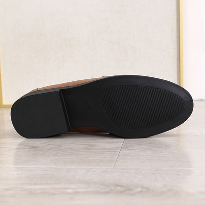 Cuirava™ – Mocassin Femme en Cuir Élégant et Confortable à Enfiler