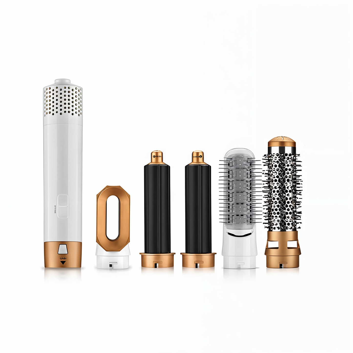 Sèche-cheveux Ionique Professionnel avec Brosse Chauffante