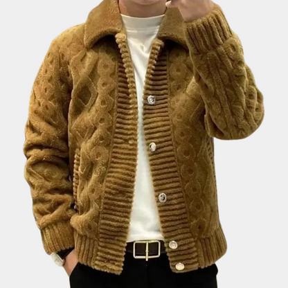 HOWARD - Cardigan Texturé pour Hommes