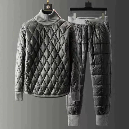 Costume Hiver Homme 2 Pièces Chic et Élégant - PanierRoyale