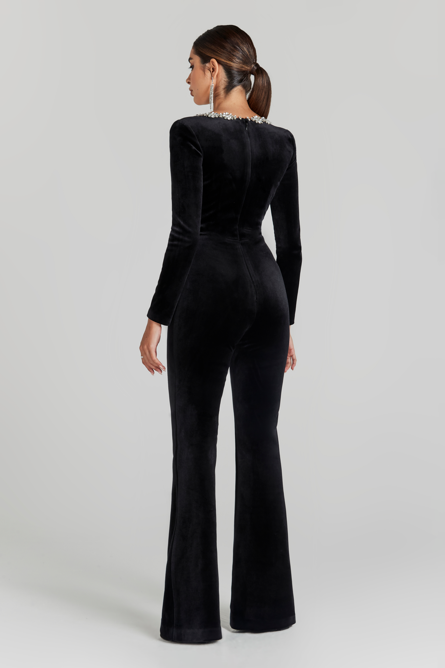 Combinaison Jumpsuit Échancrure Dos