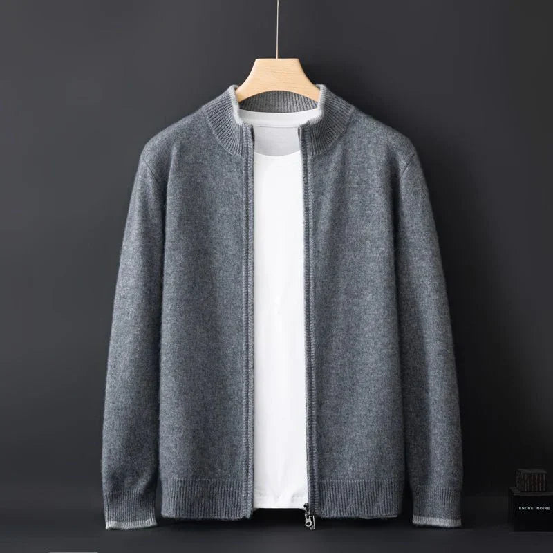 Blouson Homme Cashmere Élégant et Chaud
