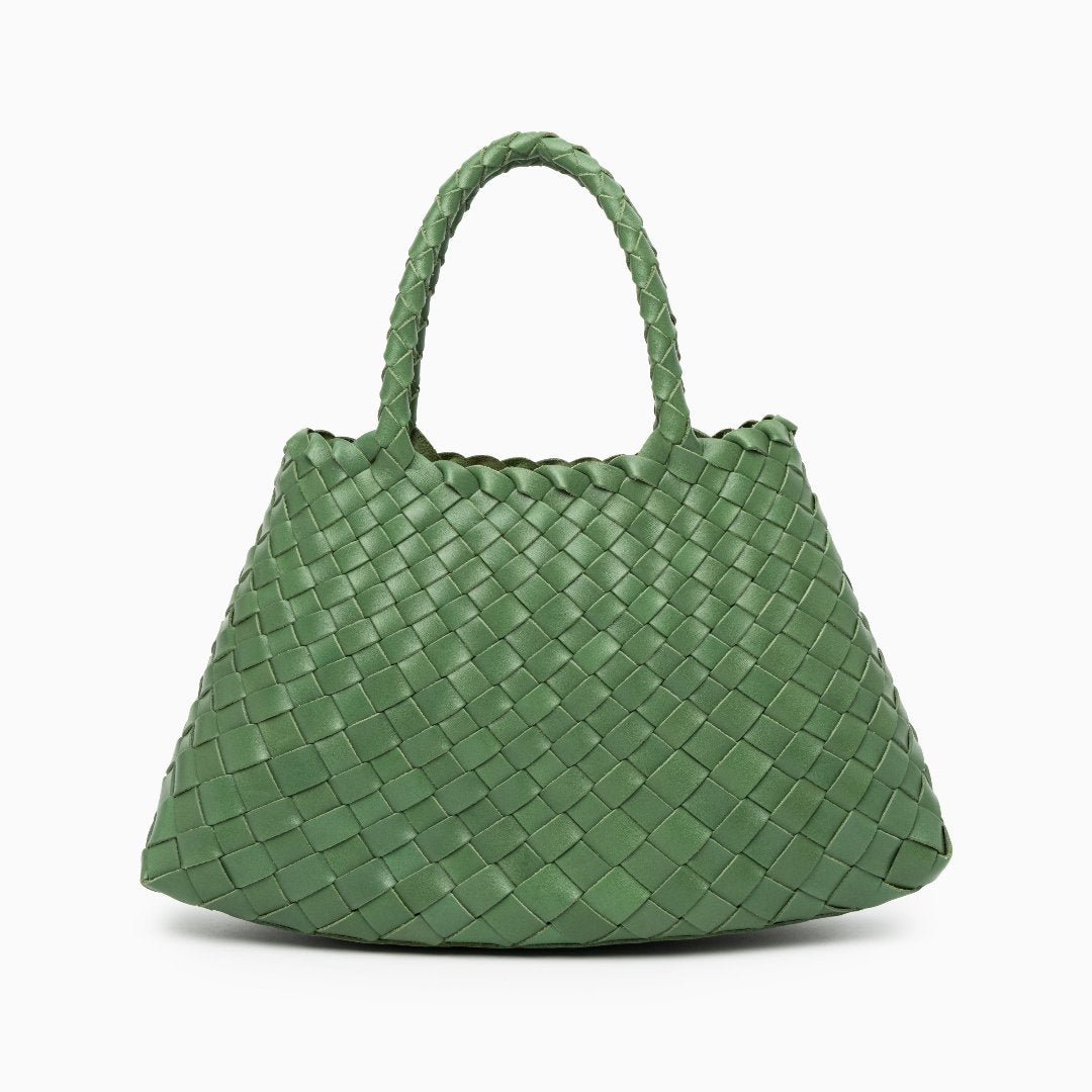 Sac à main en cuir authentique avec anses doubles pour femme - BerlinGlamour