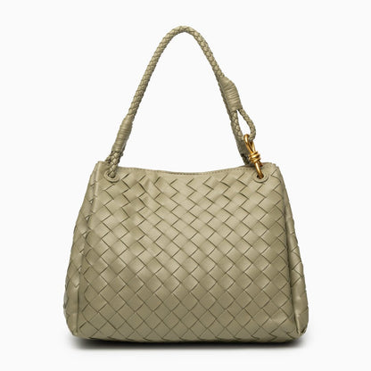 Sac à main femme noir végan avec bretelle et détails dorés