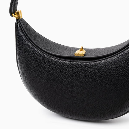 Sac à Main Femme Petit Cuir Véritable avec Fermeture et Poignée Supérieure