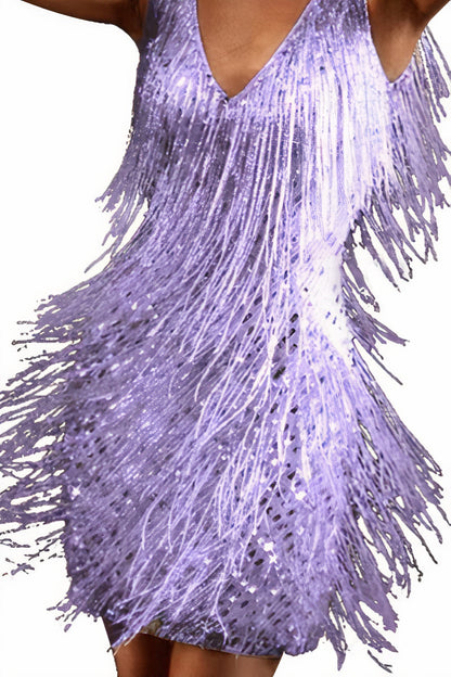 Robe de Fête Élégante Paillettes