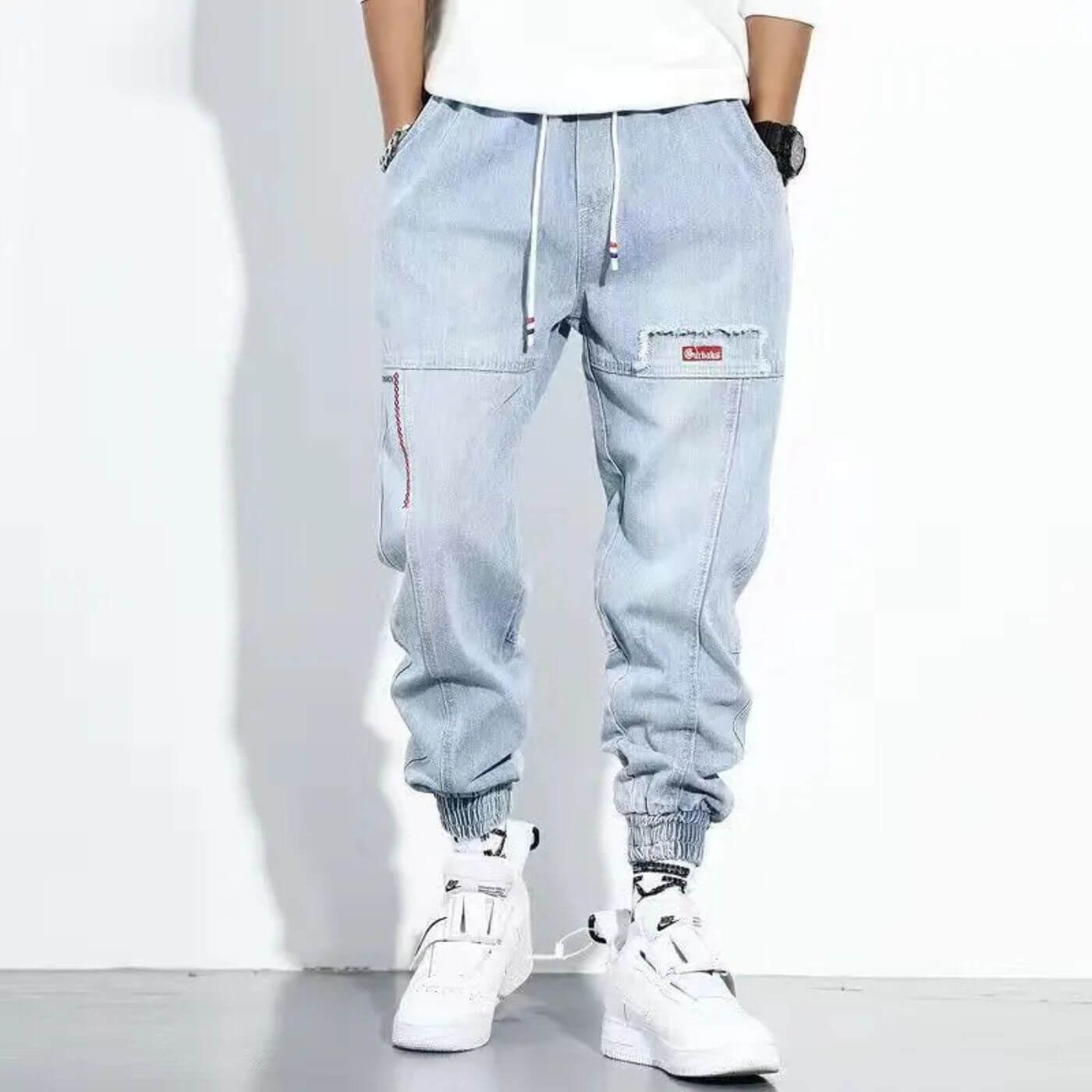Pantalon Large avec Poches Profondes et Tissu Doux - PanierRoyale