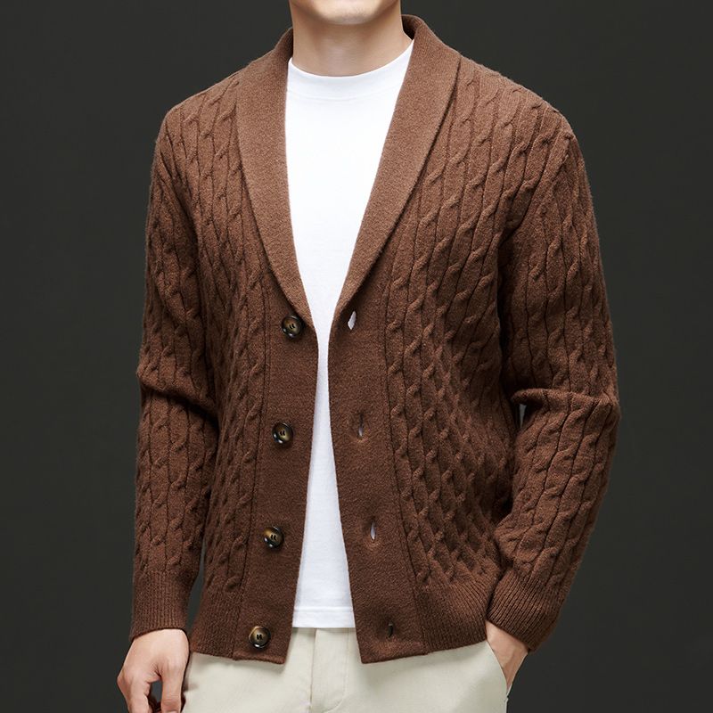 Cardigan Homme Classique Boutons