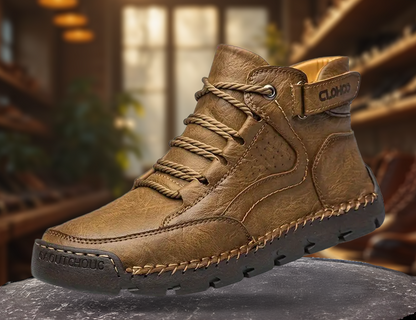 Chaussures de Randonnée Homme en Cuir Confortable