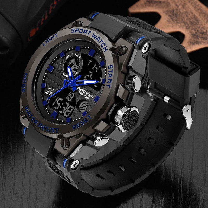 Montre Sport Homme numérique étanche