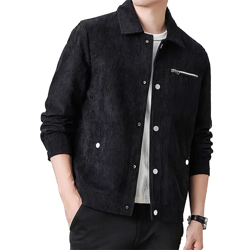 Blouson Homme Cuir Classe et Élégant