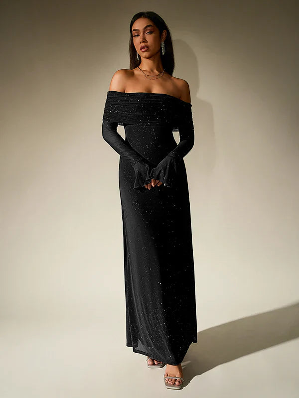 Robe Élégante Paillettes Glamour