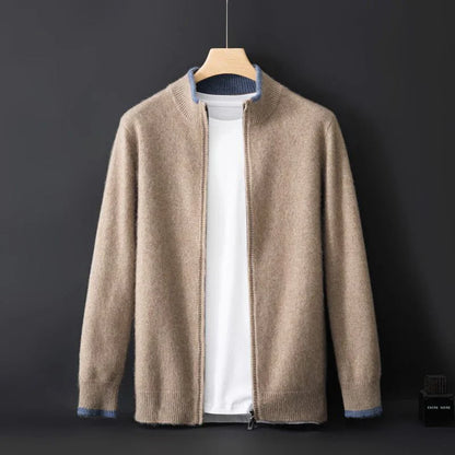 Blouson Homme Cashmere Élégant et Chaud