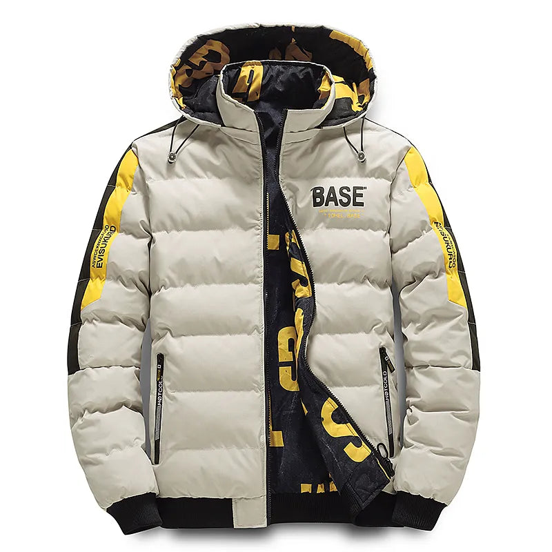 Parka Hiver Homme Doublure Fourrure Chaude