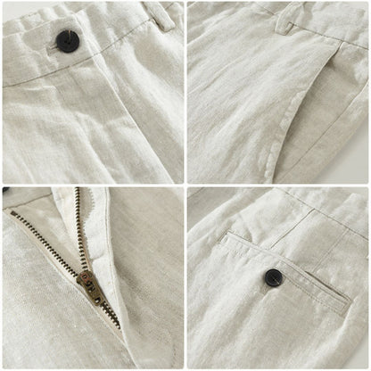 Pantalon Lin Coton Homme Léger Été