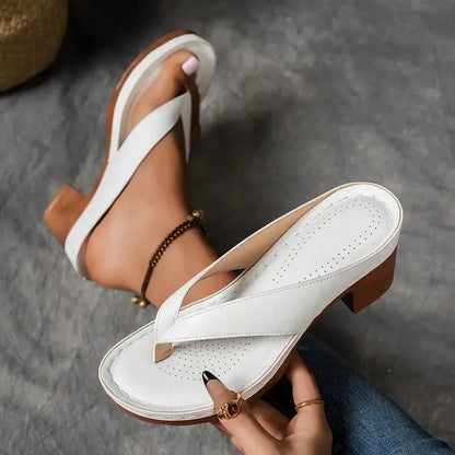 Sandales Femme Talon Confortable Semelle Ergonomique