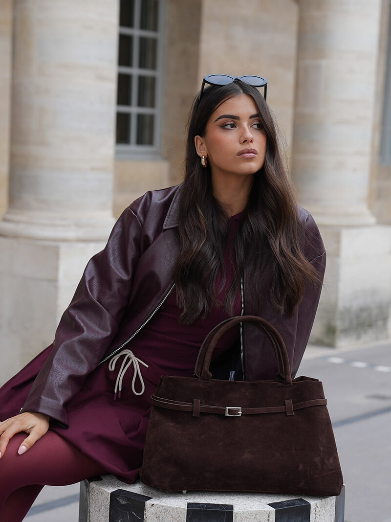 Sac à Main Cuir Luxe Femme Élégant