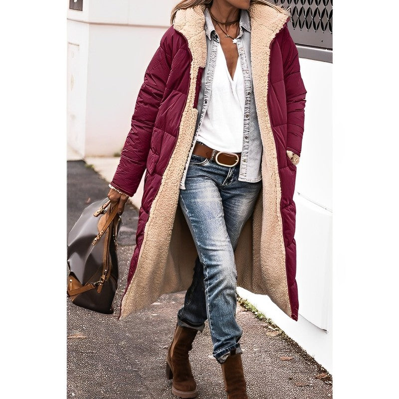 Manteau femme hiver épais et stylé
