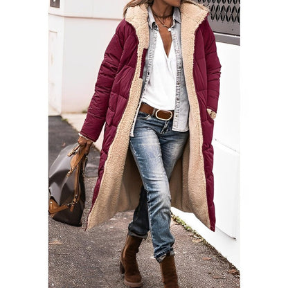 Manteau femme hiver épais et stylé