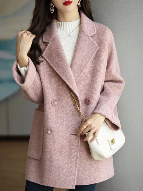 Manteau Femme Hiver Chic avec Capuchon et Fermeture Éclair