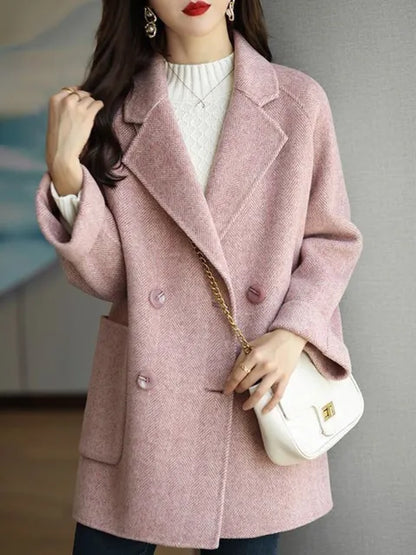 Manteau Femme Hiver Chic avec Capuchon et Fermeture Éclair
