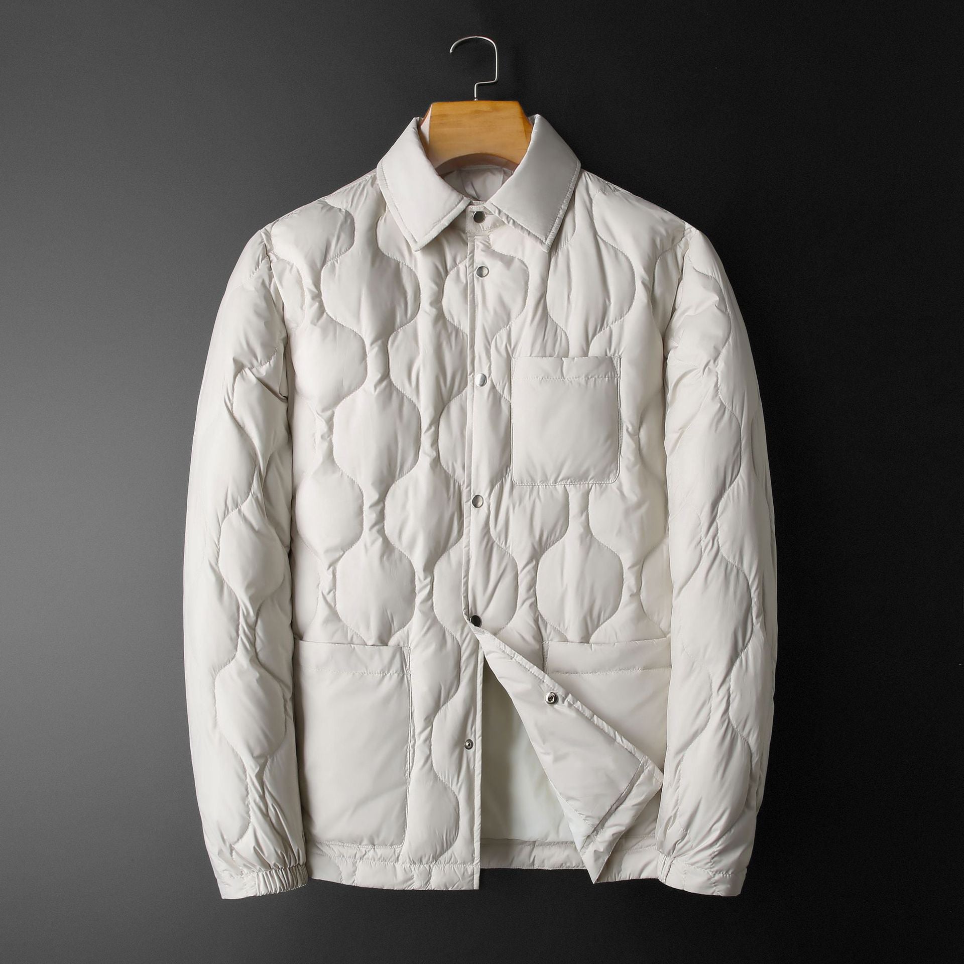 Manteau Homme Hiver Élégant à Capuchon - PanierRoyale
