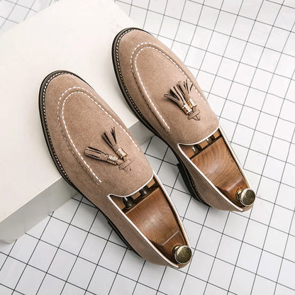 Mocassins Mariage Homme Brodés Élégants