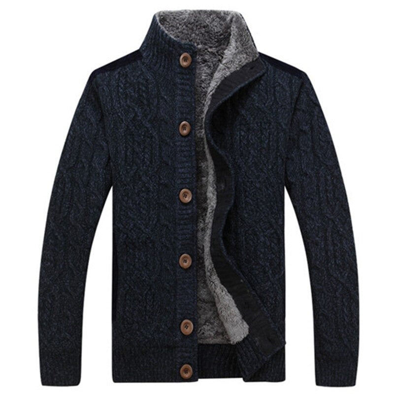 Cardigan Homme Polaire Doux et Chaud