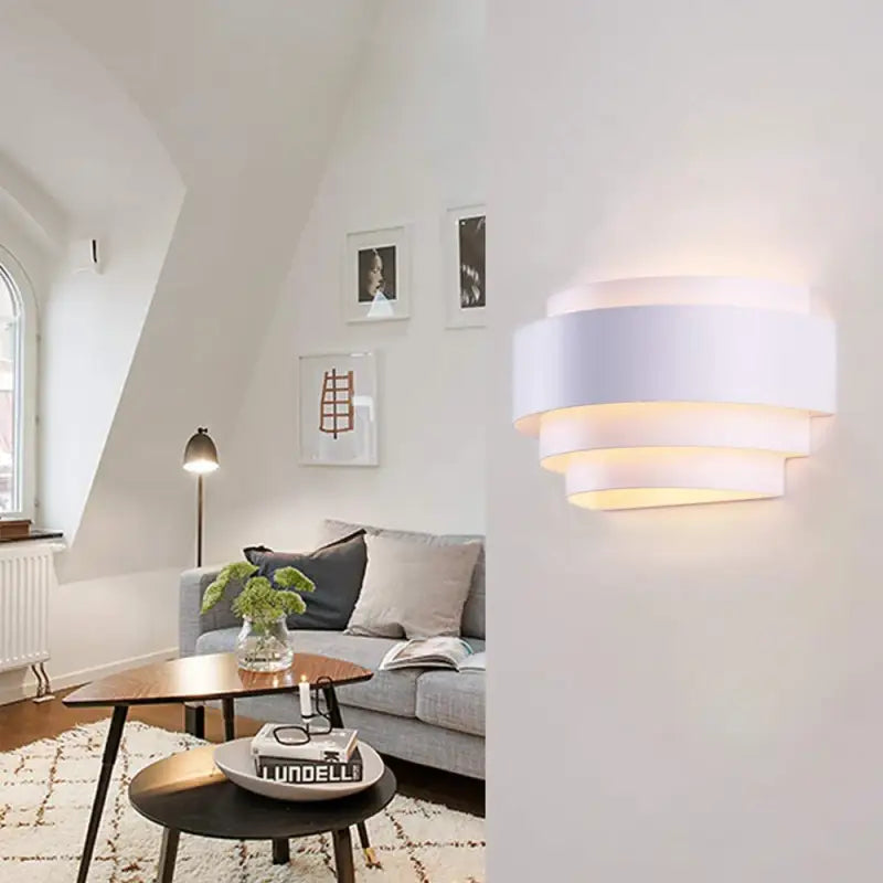 Dasora™ – Applique Murale LED Blanche Moderne IP65 pour Intérieur & Extérieur