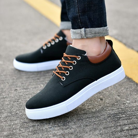 Baskets Homme Décontractées Lacets Blancs - PanierRoyale