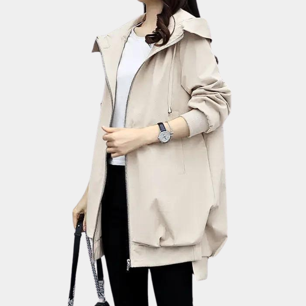 CLEMENTINE - Veste Longue Moderne pour Femmes