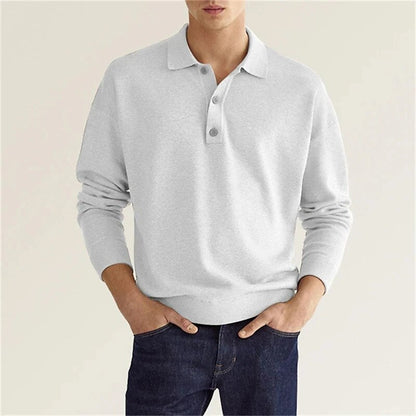 Chemise Polo Manches Longues pour Homme
