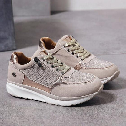 Chaussure Femme Décontractée Lacets Confortables - PanierRoyale