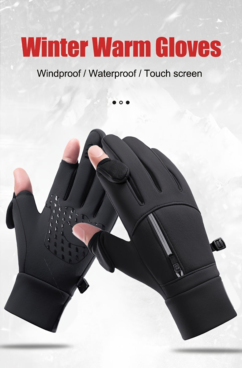 ThermaGrip™ - Gants Chauds et Imperméables pour Écran Tactile