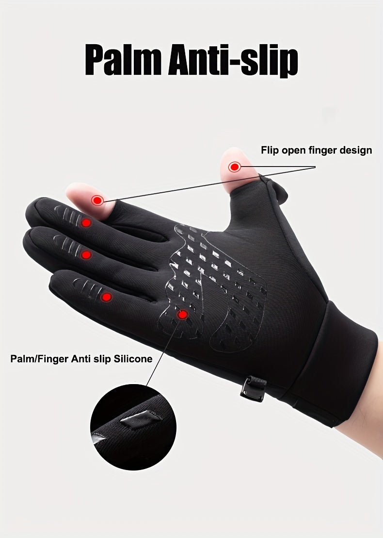 ThermaGrip™ - Gants Chauds et Imperméables pour Écran Tactile