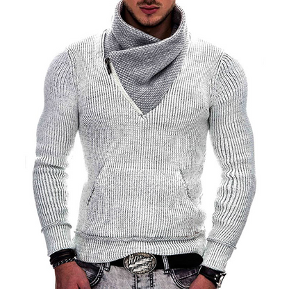 Pull à Capuchon Zippé Homme Chic et Sport