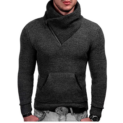 Pull à Capuchon Zippé Homme Chic et Sport