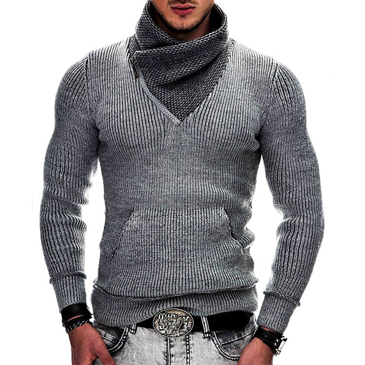 Pull à Capuchon Zippé Homme Chic et Sport