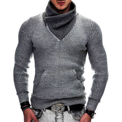 Pull à Capuchon Zippé Homme Chic et Sport