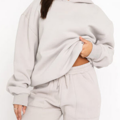 Survêtement femme capuche doux et élégant - PanierRoyale