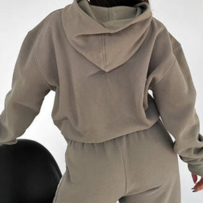 Survêtement femme capuche doux et élégant