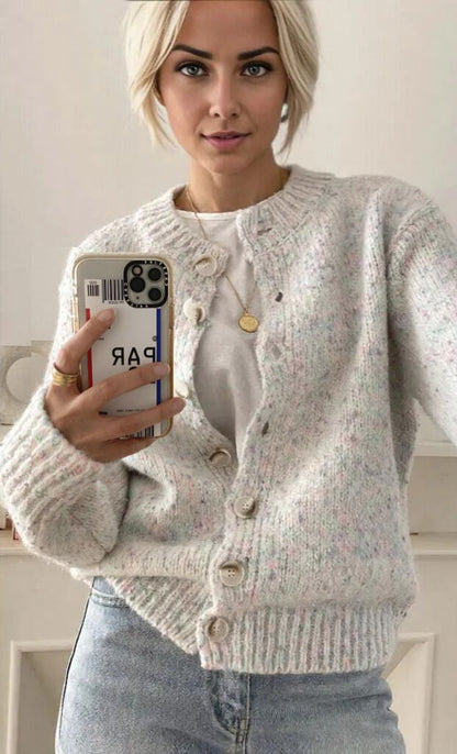 Cardigan Femme Hiver Laine Doux et Chaud - PanierRoyale