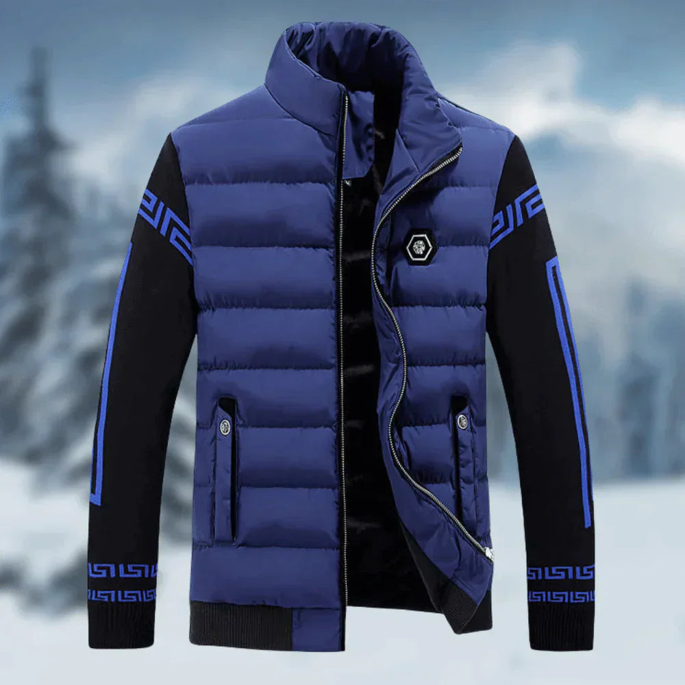 Parka Hiver Homme Capuche Amovible et Fermeture Éclair Imperméable - PanierRoyale