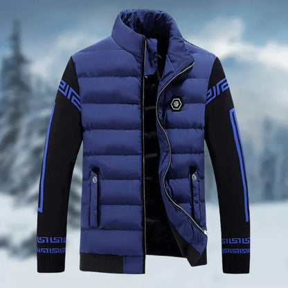 Parka Hiver Homme Capuche Amovible et Fermeture Éclair Imperméable - PanierRoyale