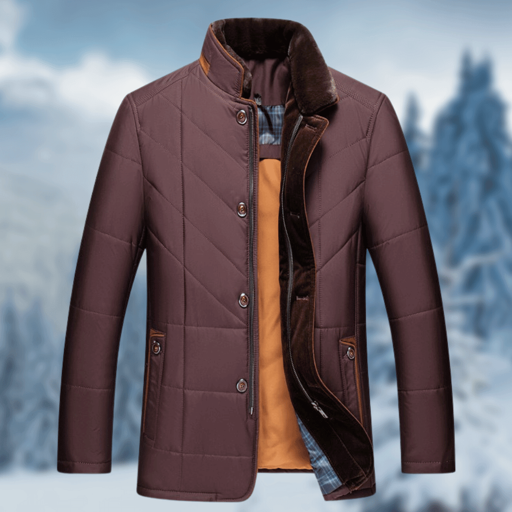 Parka Homme Hiver Imperméable avec Capuchon