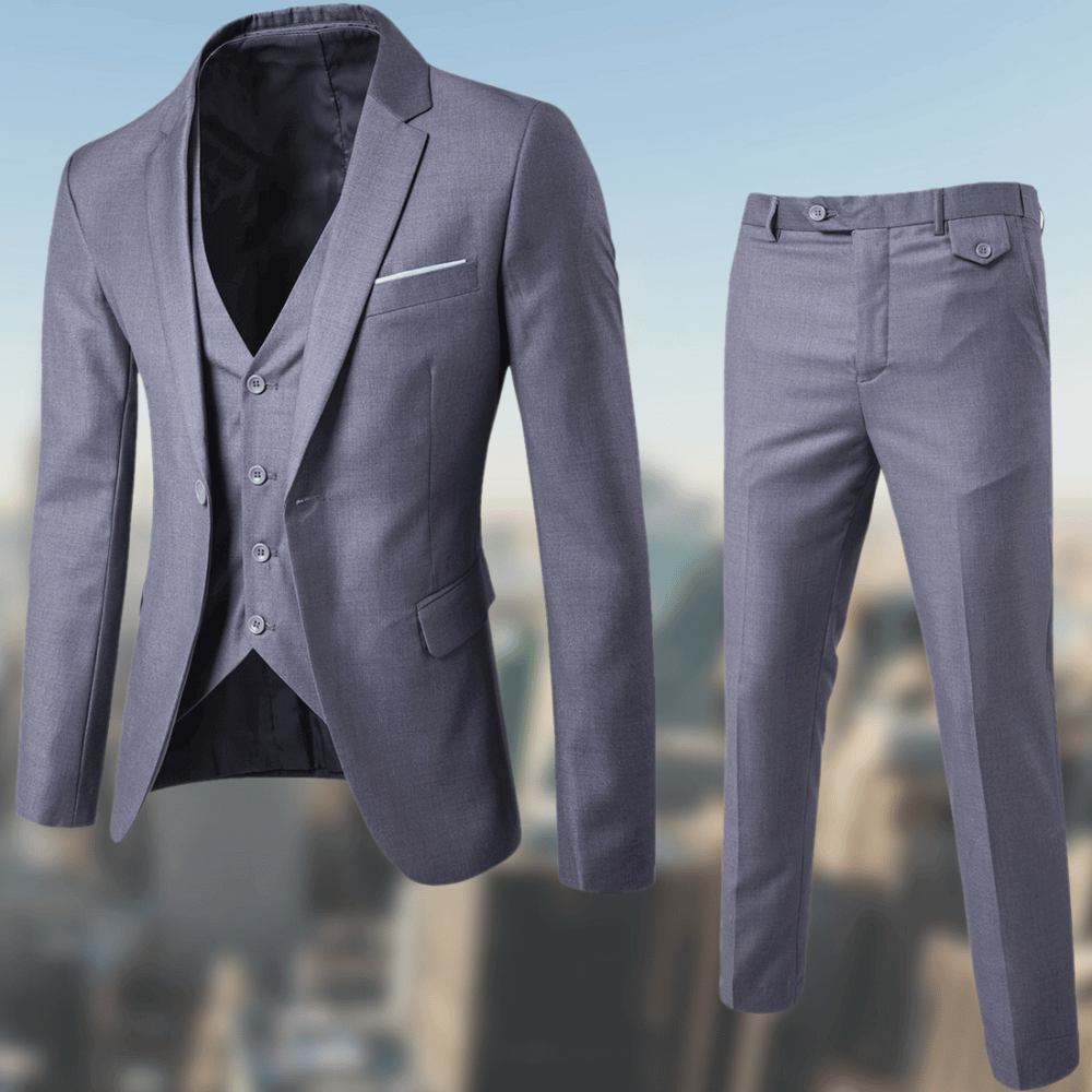 Costume Homme Tailleur Slim Fit Veste et Pantalon