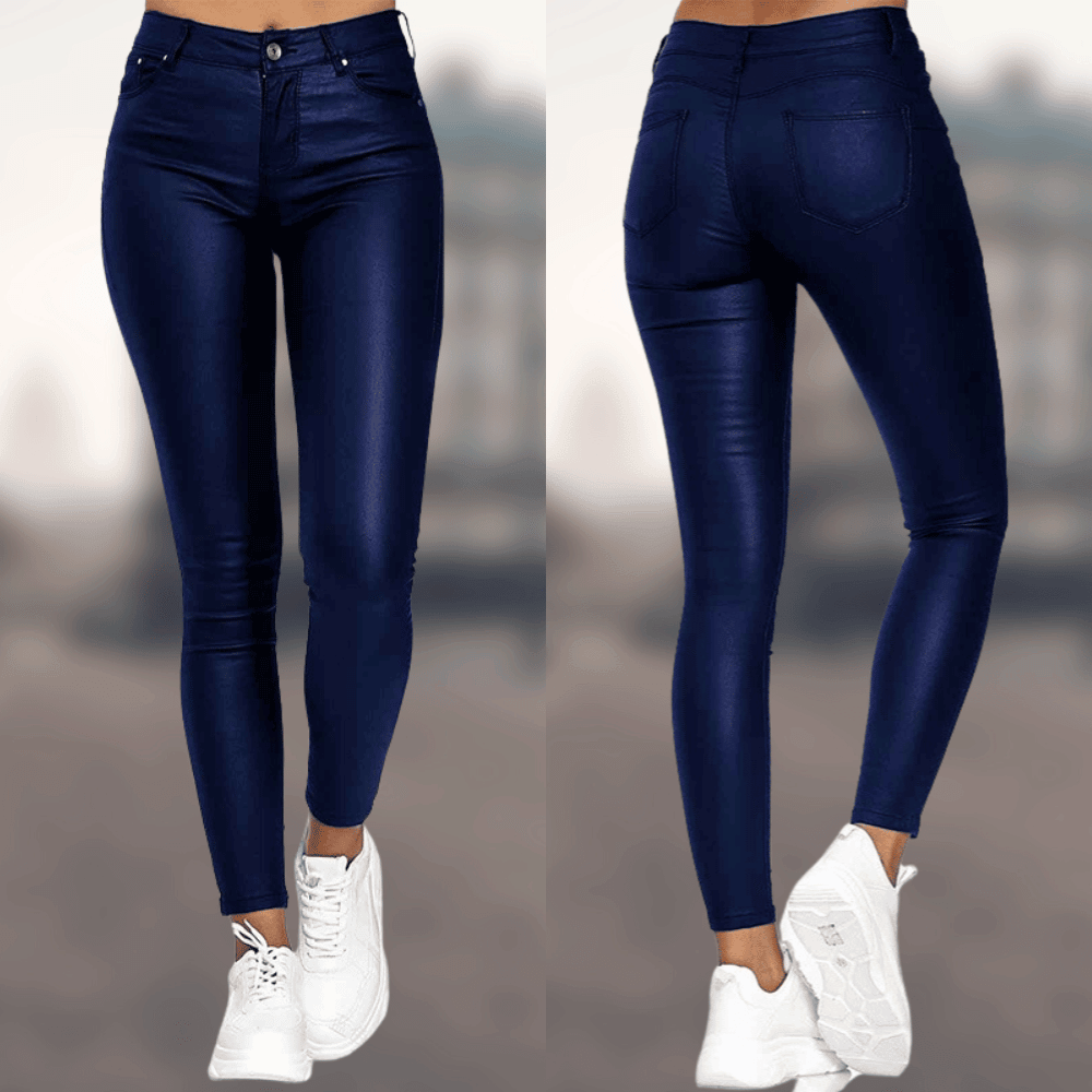 Pantalon Femme Slim Fit Taille Idéale