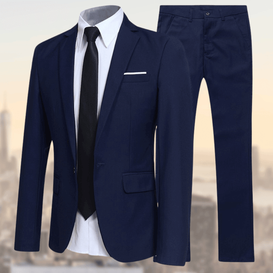 Costume Mariage Homme 2 Pièces Slim Fit sur Mesure - PanierRoyale
