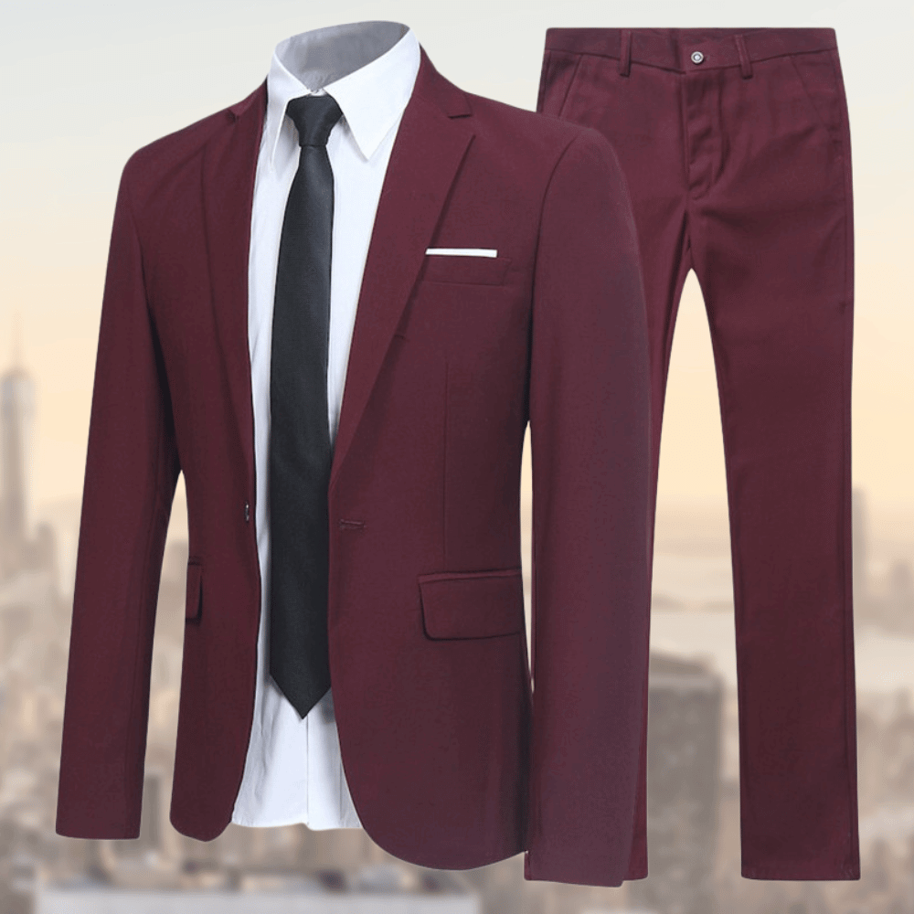 Costume Mariage Homme 2 Pièces Slim Fit sur Mesure